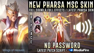 Pharsa Hierophant MSC Skin Script No Password | Full Sound & Full Effects | Mobile Legends