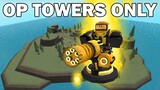 TDS Using OP Towers | Tower Defense Simulator | ROBLOX