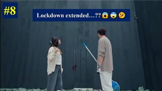 Locked in the apartment with full of Zombies🧟 | Ep - 8 | Korean Drama Explanation in Telugu |kdrama