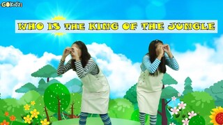 "WHO IS THE KING OF THE JUNGLE" | Kid Song | Happy Song | Children Song