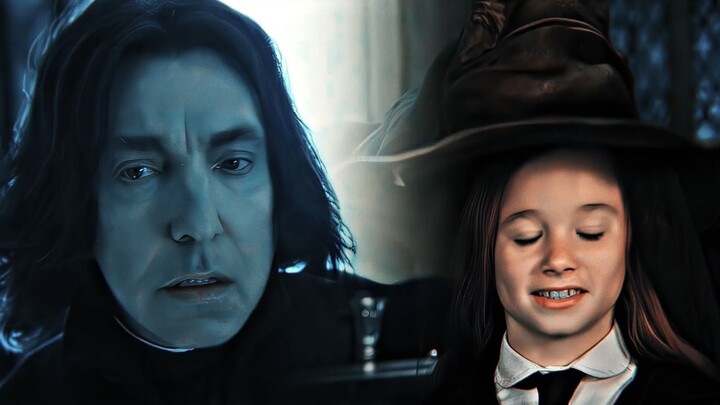 【Harry Potter Snape】"Even if I am condemned by thousands of people, I will not turn back."