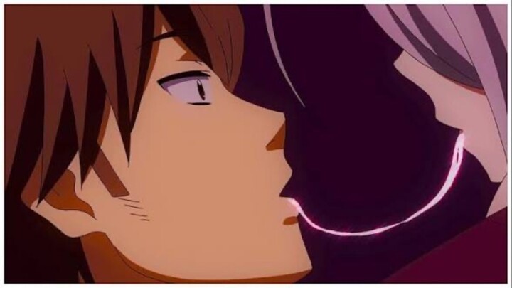 Bertukar liur sama adek🥵