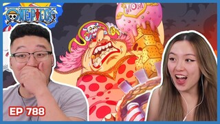 BIG MOM HANGRY! CROQUEMBOUCHE | One Piece Episode 788 Couples Reaction & Discussion
