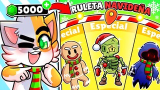 LLEGA NUEVAS RULETAS NAVIDEÑAS de STUMBLE GUYS! 😱 *SOLO SKINS INSANAS* 😳 - Gatoronron