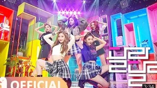 JYP新女团ITZY出道曲DALLA DALLA 0217人歌出道舞台