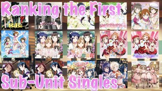 Ranking Love Live!'s First Sub-unit Singles