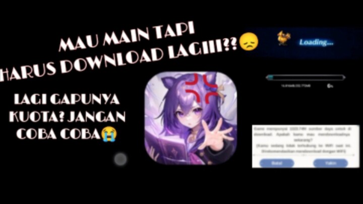 KUOTA MINIM? JANGAN COBA COBA DOWNLOAD GAME INI YA