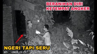 REKAMAN CCTV DITEMPAT CERITA MISTIS.. BONEKA GANTUNG, ANGIN BERHEMBUS KENCANG