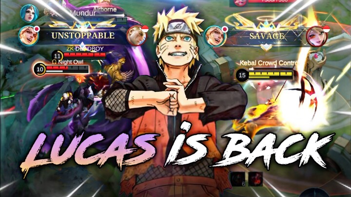 AKHIRNYA LUCAS DIBUFF❕BROKEN PARAH DAMAGENYA GILAA🔥