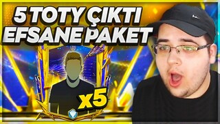 BU TAKAS NEE?? 5 TANE +90 TOTY ÇIKTI ! TOTY YAĞMURU ! DESTANSI TOTY PAKET AÇILIMI ! FC Mobile