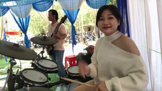 Đêm Trăng Tình Yêu Remix | Thanh Niên Hát Đám Cưới | Ni Ni Drum Cover