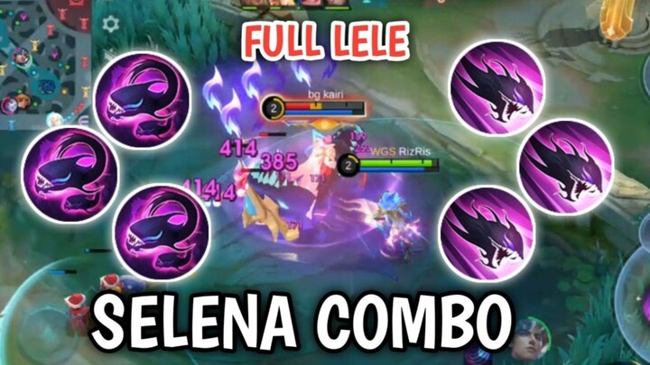 COMBO SELENA DASH TERUS , FULL KENA LELE !