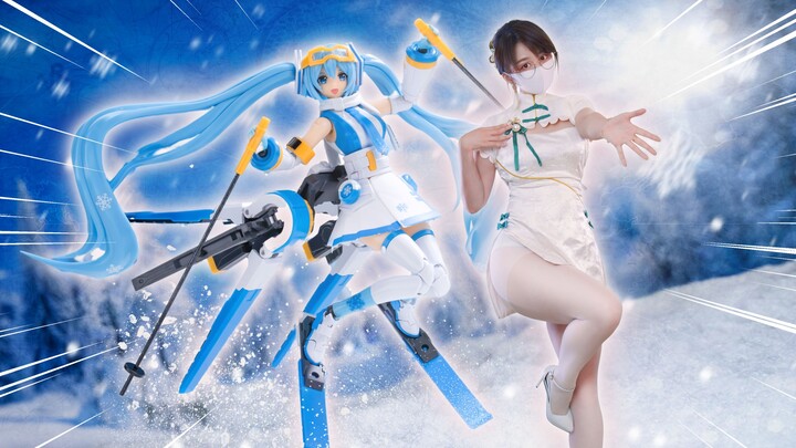 Cool summer! Saint Ski Hatsune: Snow Miku-Freezing Point Echo! [Xiamichachacha]