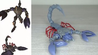 灰模还原度90%，变形金刚TE超能勇士BW小比例巨蝎勇士