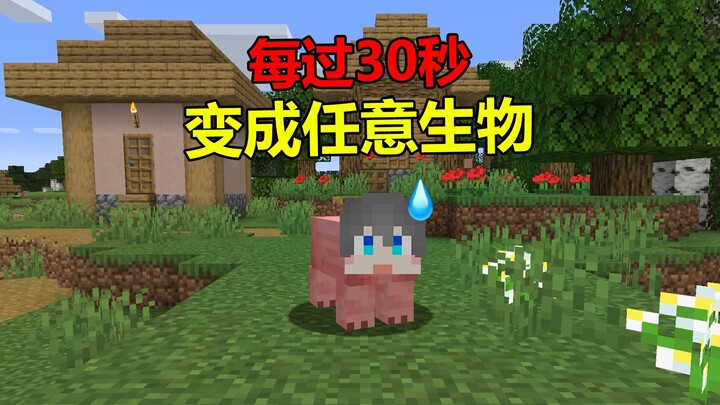 What if the MC turns into a random creature every 30 seconds?!