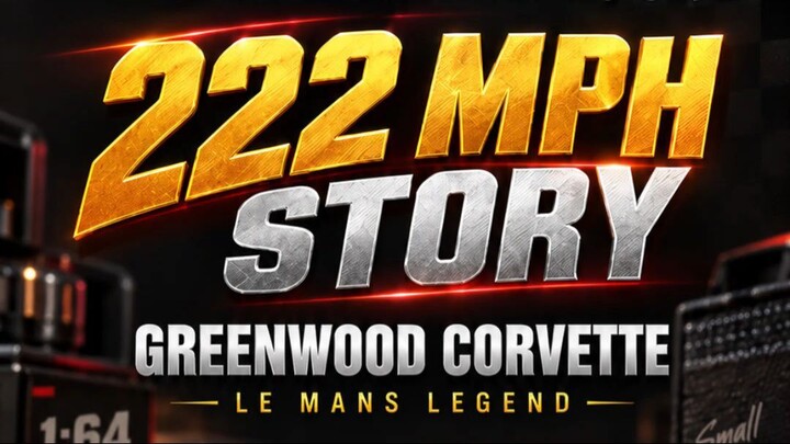 1976 Greenwood Corvette传奇｜Hot Wheels Premium 1:64合金车背后的赛车故事