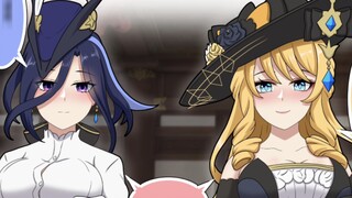 [Genshin Impact] Clorinde and Navia's air attack