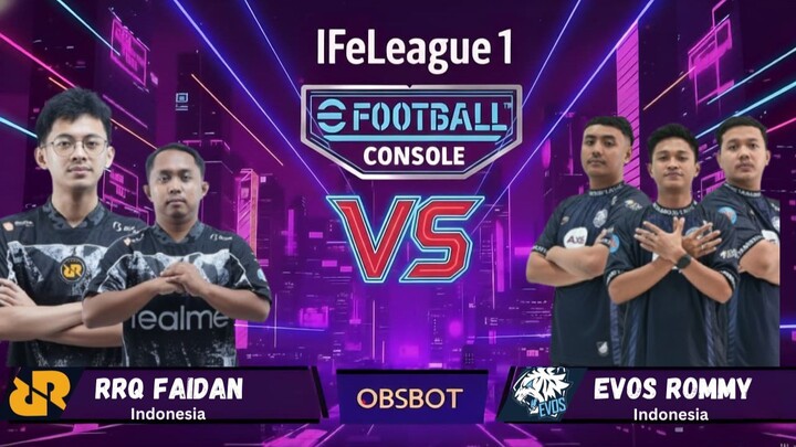 EL CLASICO eFootball! RRQ FAIDAN VS EVOS ROMMY!