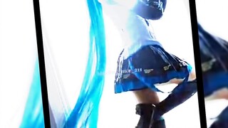 (Hatsune Miku) cosplay sehari untuk menjadi (Miku)