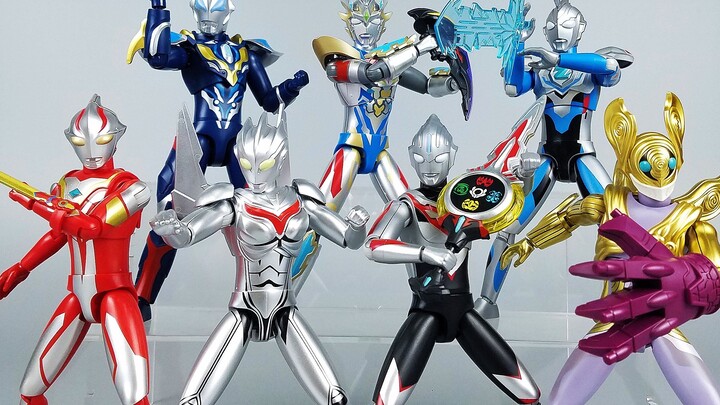 16cm! Lapisan cat full metalik! Apakah mainan anak-anak Ultraman begitu keren sekarang? [Xiao Liu Mo