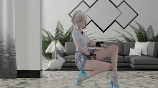 盖丽芙为首席拖之后腿耶🥵（战双帕弥什MMD）4K  布料解算