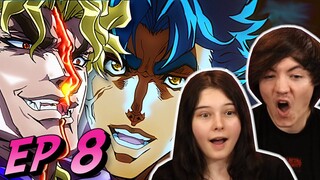 Jojo's Bizarre Adventure Episode 8 REACTION & REVIEW!!