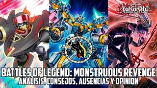 Yu-Gi-Oh! Battles of Legend: Monstruous Revenge - Análisis, consejos, ausencias y opinión