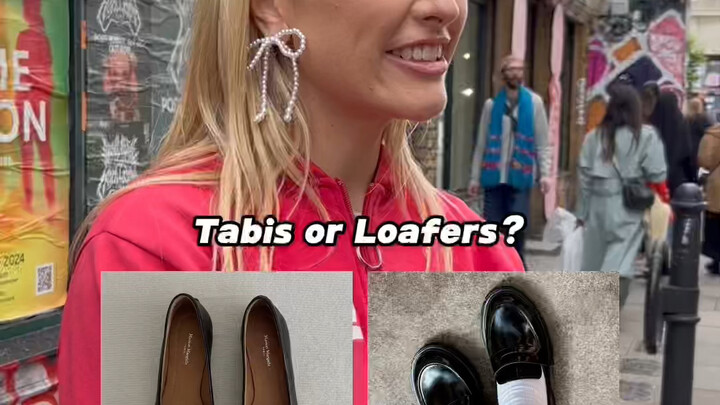 街头采访 流行鞋型2选1