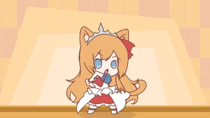 [Re:Dive] Hand-drawn: Energetic And Cute Pecorine, Kokkoro And Kyaru