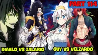 NOVEL - Guy vs Velzardo & Diablo vs Zalario - Tensei slime #114