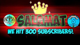 Three hundred subscribers special!