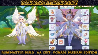 Runemaster Build  AA Crit  Ponape Museum Edition  Ragnarok M Eternal Love