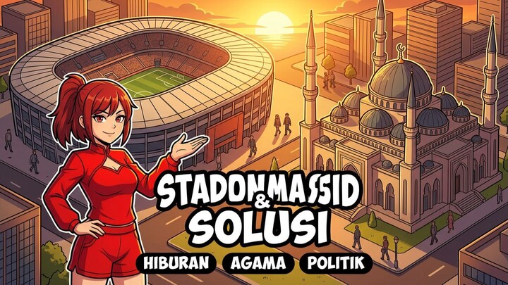 Apapun Masalahnya, Stadion dan Masjid Solusinya