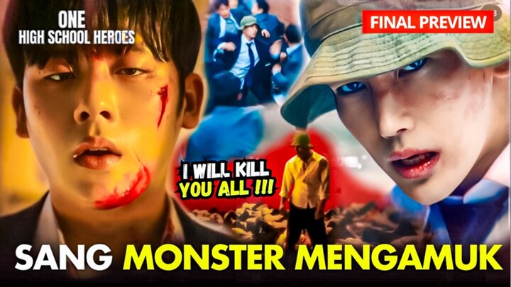 ONE: High School Heroes Episode 7-8 Preview | Saatnya Monster Lee Geol-Jae Mengamuk🔥⁉️ Lee Jung-Ha
