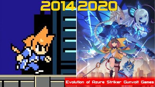 Evolution of Azure Striker Gunvolt Games [2014-2020]