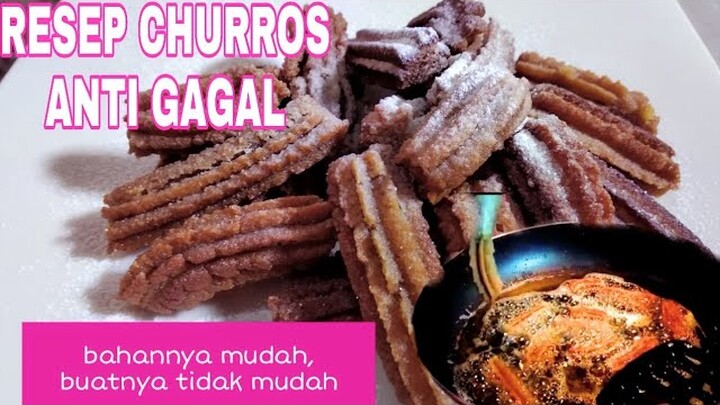 MEMBUAT CHURROS, JAJANAN YANG BIASA DI MALL
