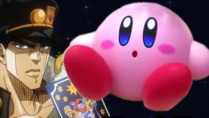 Jotaro yang menggambar Kirby