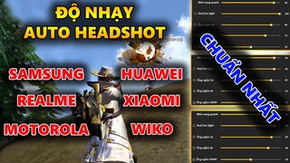 Độ Nhạy Kéo Tâm Headshot Chuẩn Nhất Cho Từng Dòng Máy - Configuración Para Dar Headshot