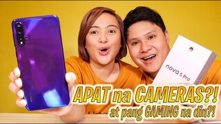 Huawei Nova 5 Pro - PWEDENG PANG GAMING NA MAY APAT NA CAMERAS!