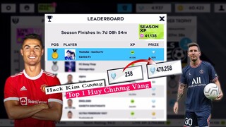 DLS 2021 || Hướng dẫn cày kim cương, Top 1 huy chương vàng dream league live