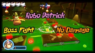 SpongeBob Battle for Bikini Bottom Rehydrated - Robo Patrick Boss Fight (No Damage)