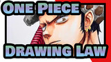 [One Piece] Drawing Law with Mark Pen