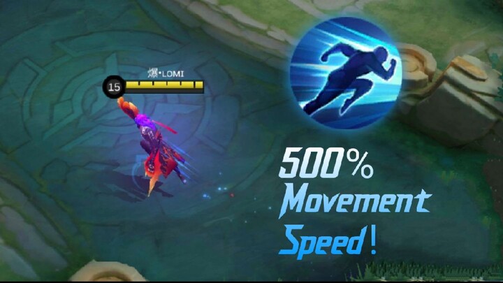 Martis Ultimate skill activated + Sprint = 500% Movement Speed!😮 | MLBB
