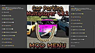 || SCRIPT || MOD MENU || VERSION 4.8.2 || CAR PARKING MULTIPLAYER