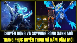 TRANG PHỤC HUYỀN THOẠI MỚI FFWS CỰC ĐẸP, HÉ LỘ CHUYỂN ĐỘNG VÀ SKYWING RỒNG XANH CỰC ĐẸP | Free Fire