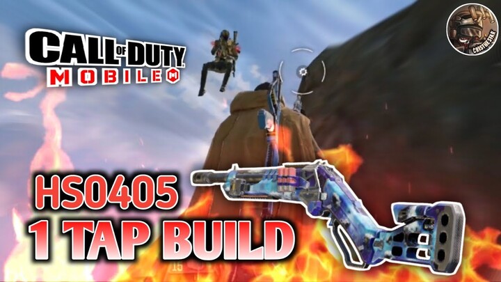 HS0405 1 HIT BUILD🔥- Battle Royal - Call Of Duty Mobile