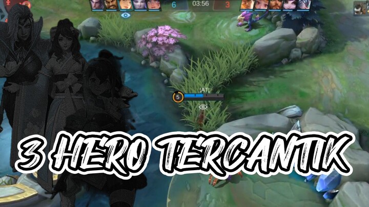 3 hero tercantik mlbb : META dan tak modal tampang doang !