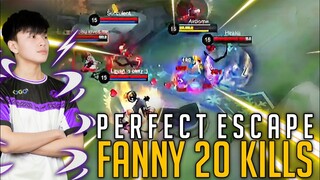 FANNY AGGRESSIVE 20 KILLS! | Perfect Escape | Fanny Gameplay by Kairi