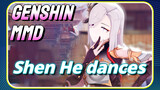 [Genshin MMD] Shen He dances