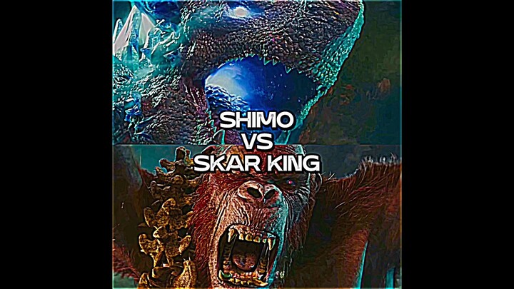 Shimo vs Skar King | Godzilla x Kong: The New Empire | #battle #edit